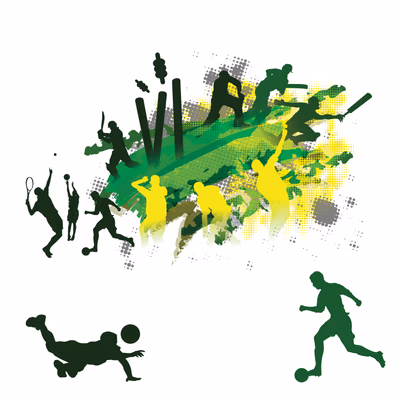 Cricket World Cup Wallpaper 4K Illustration Vector