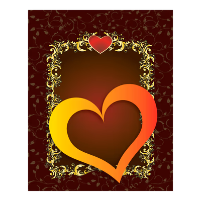 Free Ornate, Card, Art Background Images, Frame Heraldry Design Floral vector