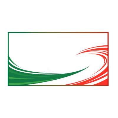 Red and Green gradient background vector