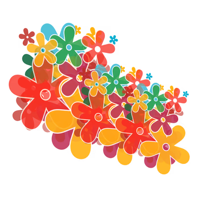 Spring Flower Colorful Background Stock Illustration Vector